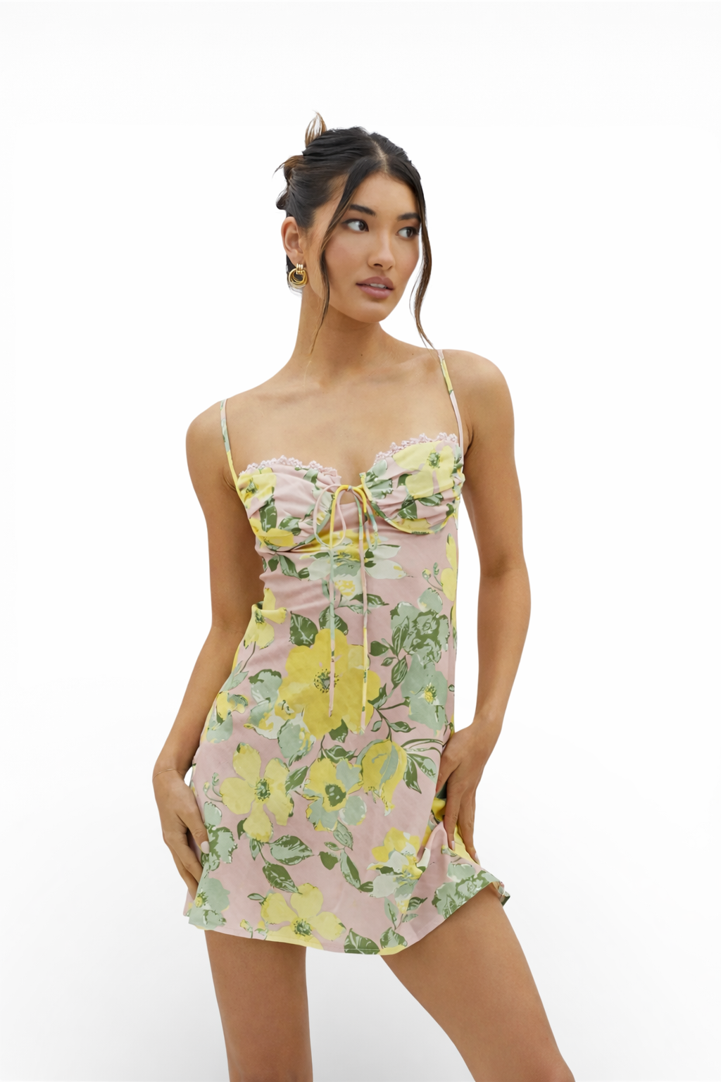 Vestido Mini Floral Fortune™ – Estilo Fresco y Femenino