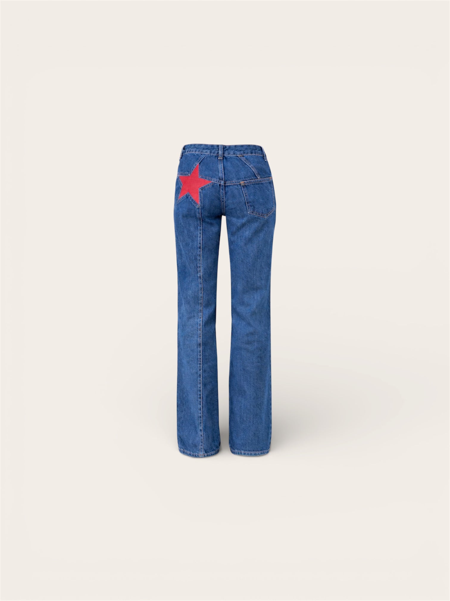 Vaqueros Estrella Roja™ – Corte Recto