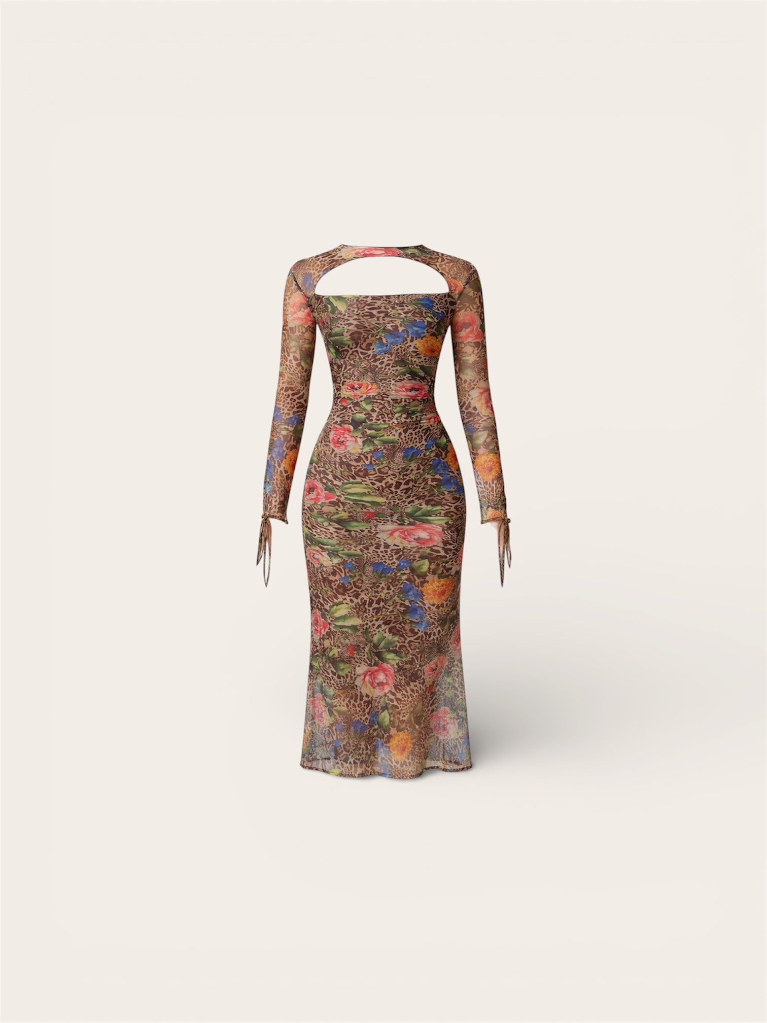 Vestido Largo Noella™ – Estampado Leopardo