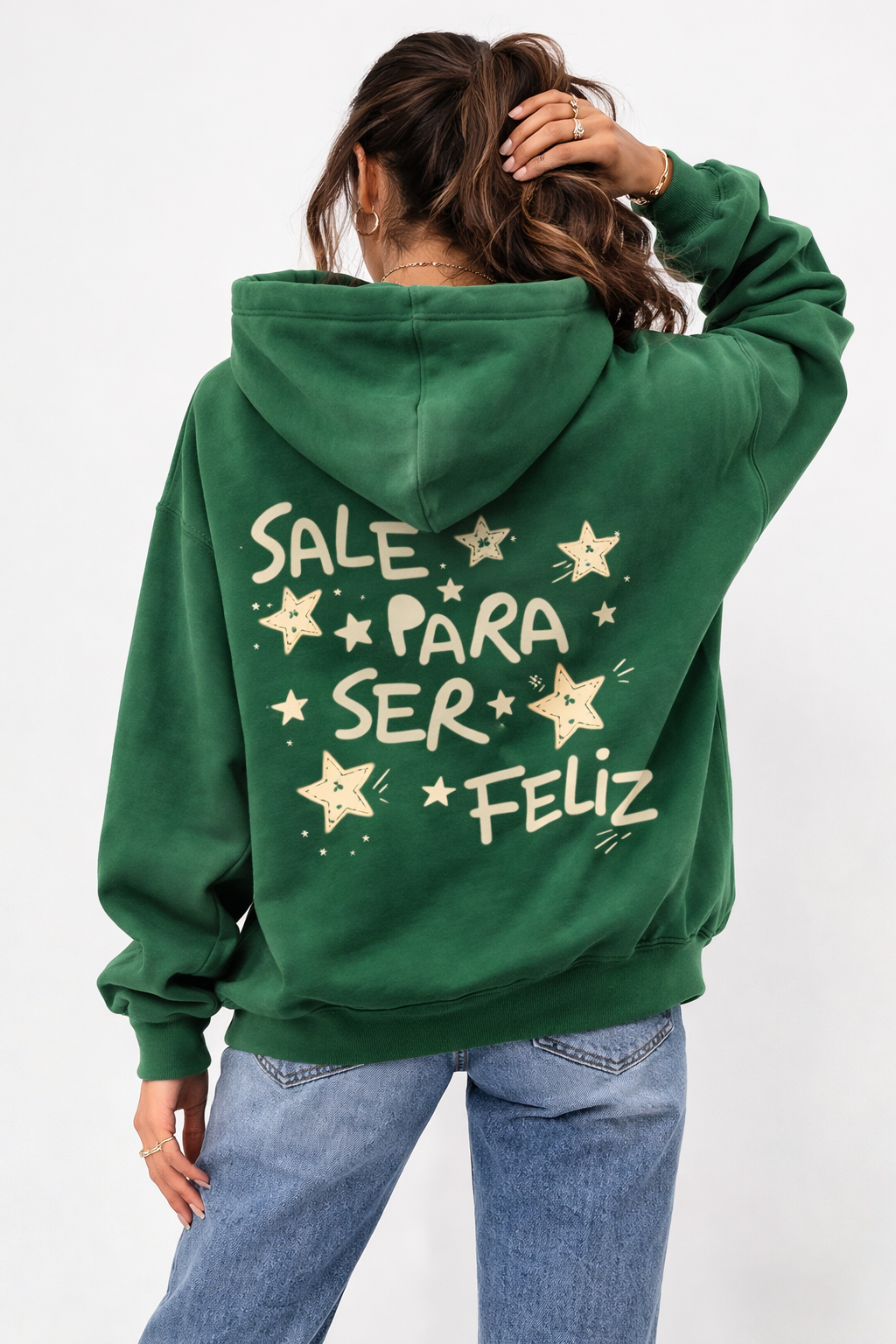 Sudadera Verde con Capucha™
