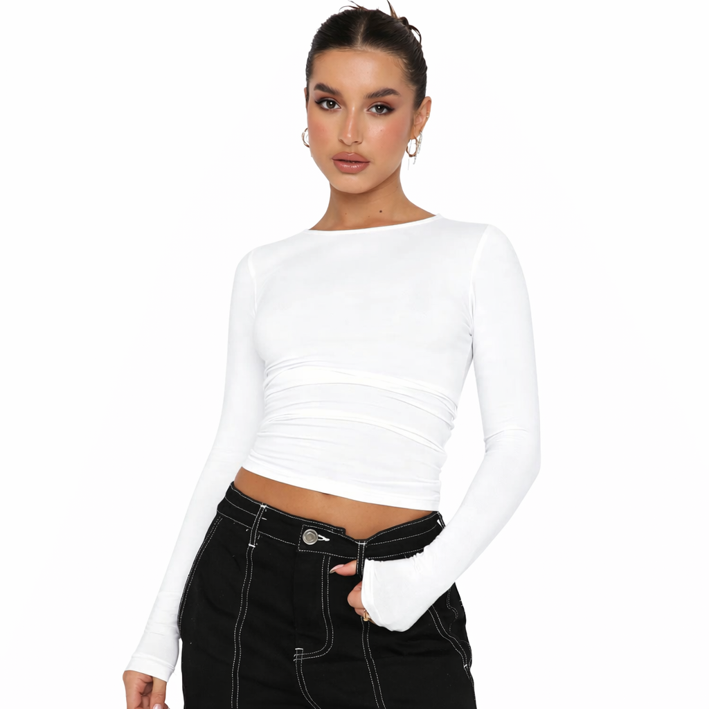 Camiseta de Manga Larga Estilo Y2Kᵀᴹ