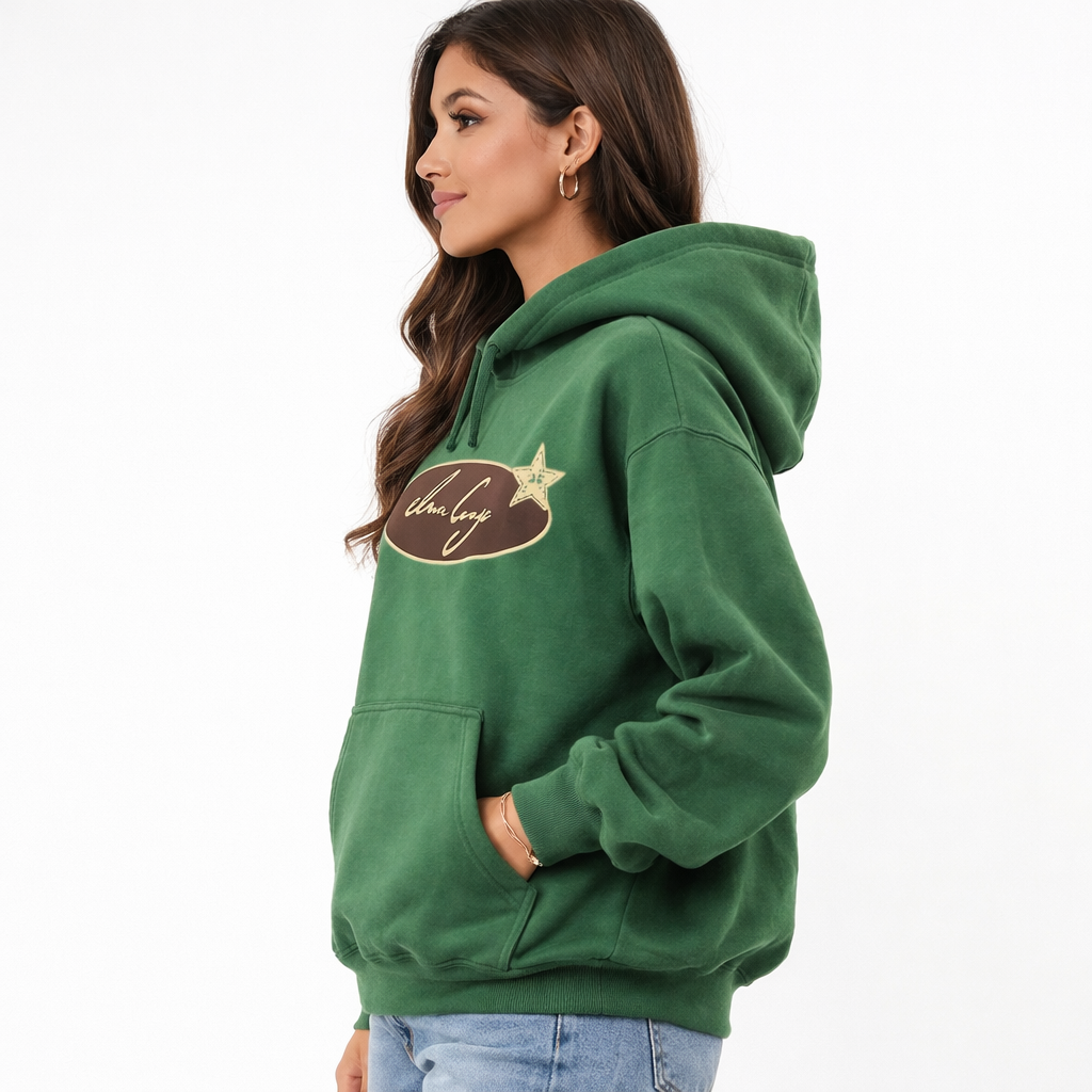 Sudadera Verde con Capucha™